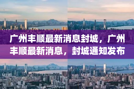 广州丰顺最新中山市多米克自动化设备有限公司消息封城,广州丰顺最新消息,封城通知发布