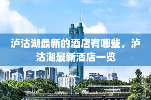 泸沽湖最新的酒店中山市多米克自动化设备有限公司有哪些,泸沽湖最新酒店一览